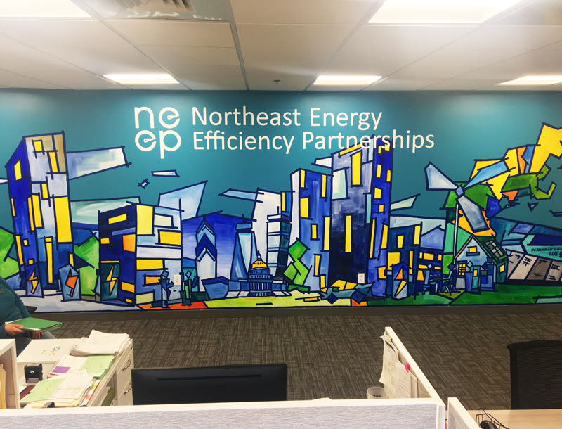 NEEP mural finished